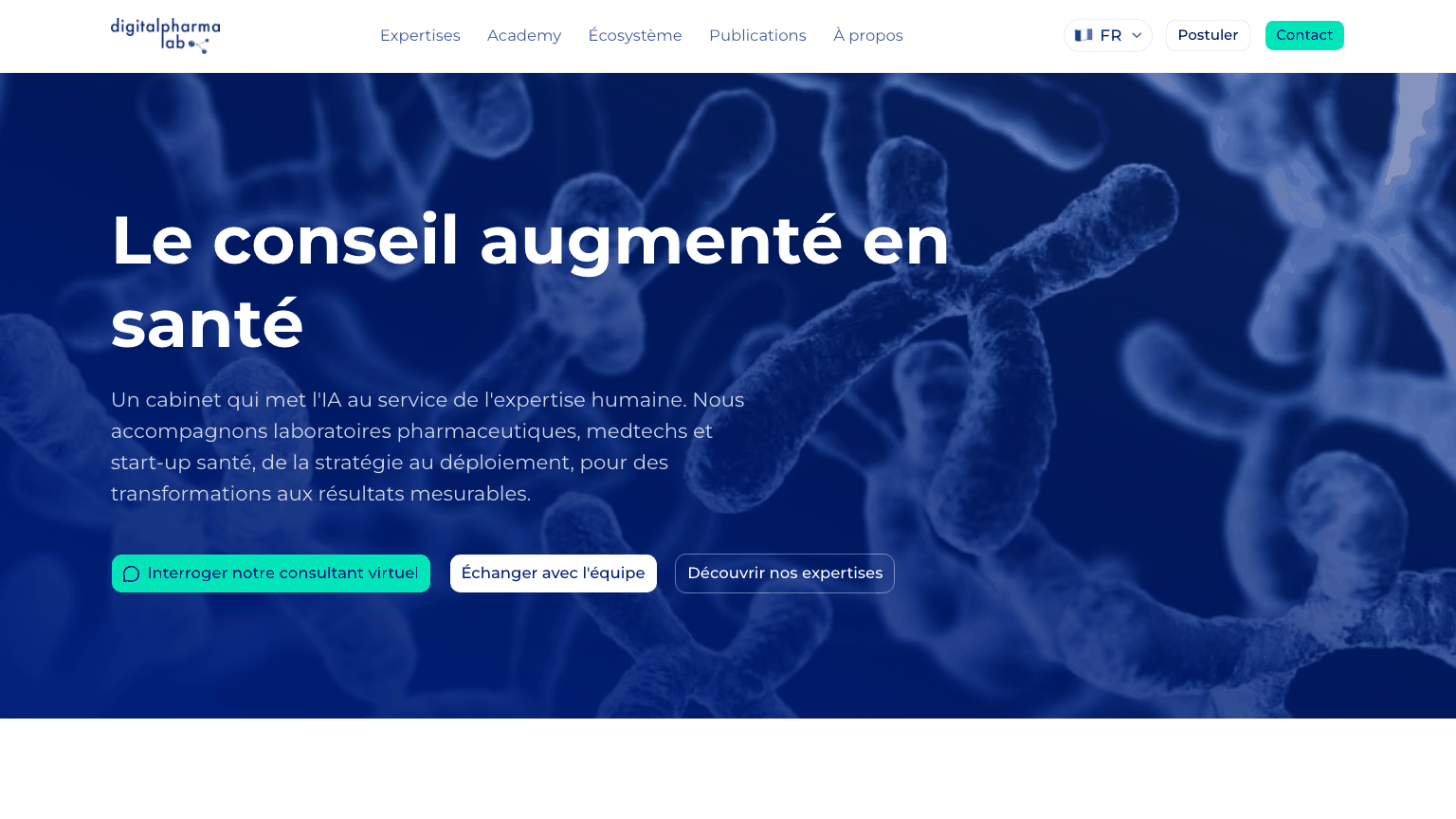 Start der neuen Digital Pharma Lab Website