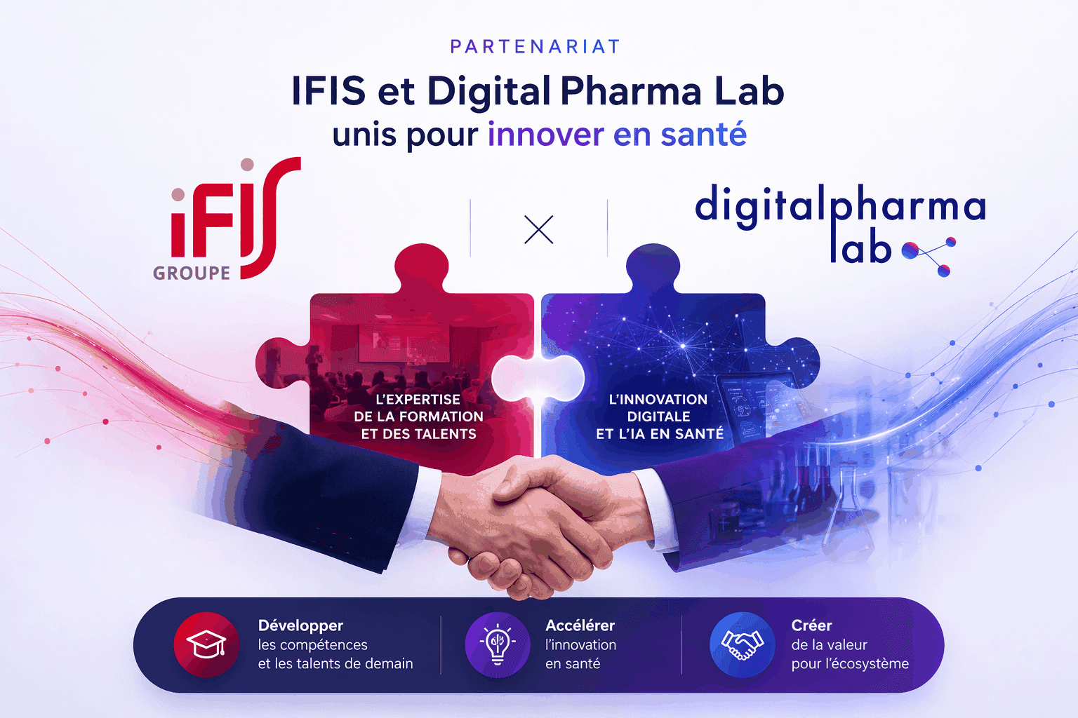 Nouveau partenaire : IFIS × Digital Pharma Lab