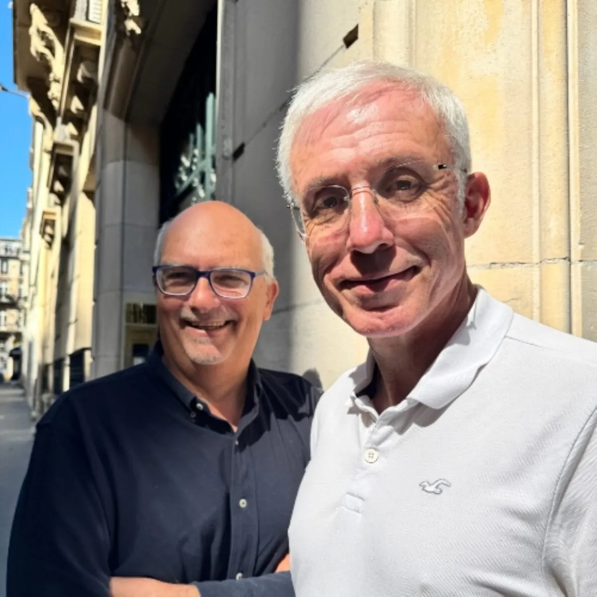 Didier Tranchier et Pascal Bécache